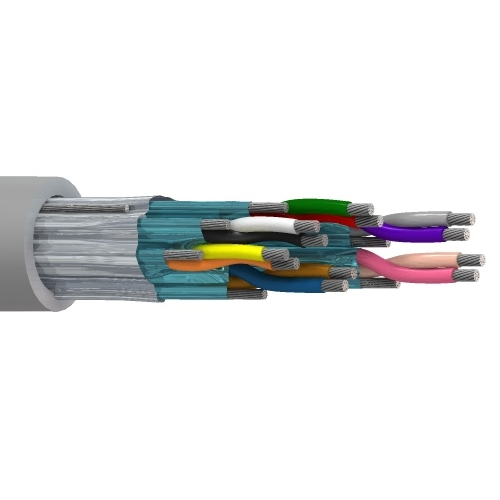 Belden 8778MN 22 AWG 6 Pair 19x34 Stranding Tinned Copper 300V SpaceMaker Cable