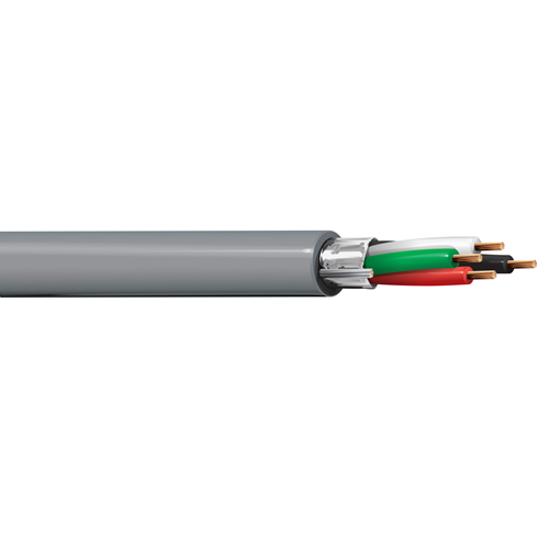 Belden 5402FE 20 AWG 4 Conductor 7x28 Stranding Bare Copper 300V Security and Sound Cable