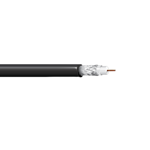 Belden 1525A 14 AWG 1 Conductor Solid Bare Copper Covered Steel 300V Broadband Coax Cable