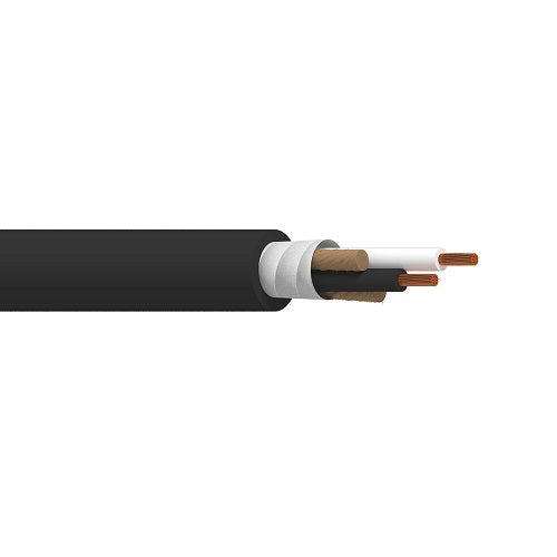 Belden 19140 18 AWG 2 Conductor 42x34 Stranding Bare Copper 300V Portable Cordage Cable
