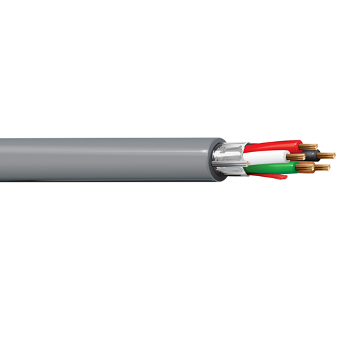 Belden 5403FE 20 AWG 5 Conductor 7x28 Stranding Bare Copper 300V Security and Sound Cable