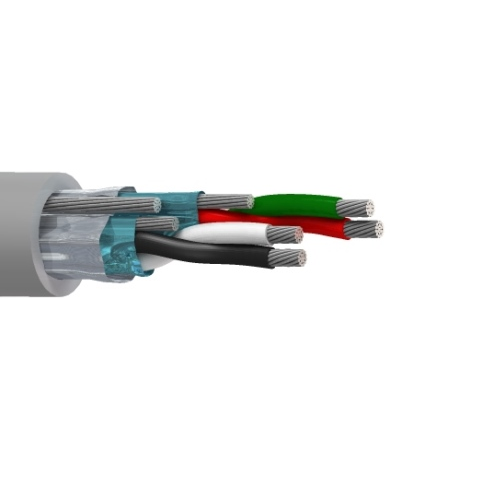 Belden 8875MN 18 AWG 2 Pair 41x34 Stranding Tinned Copper 300V SpaceMaker Cable