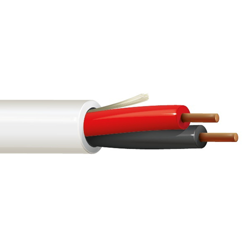 Belden 6320UE 18 AWG 2 Conductor Solid Bare Copper 300V Security and Sound Cable