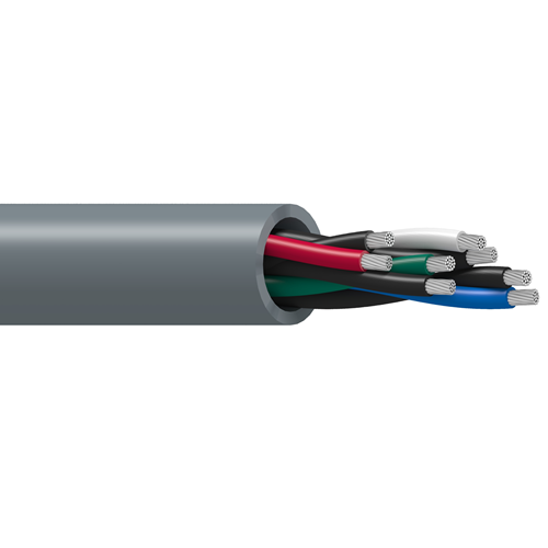 Belden 9157 18 AWG 8 Conductor 16x30 Stranding Tinned Copper 300V Electronic Cable