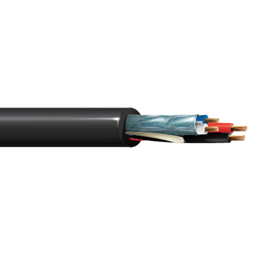 Belden 1387LP 22 AWG 1 Pair 18 AWG 2 Conductor Bare Copper 300V Lighting and Automation Cable