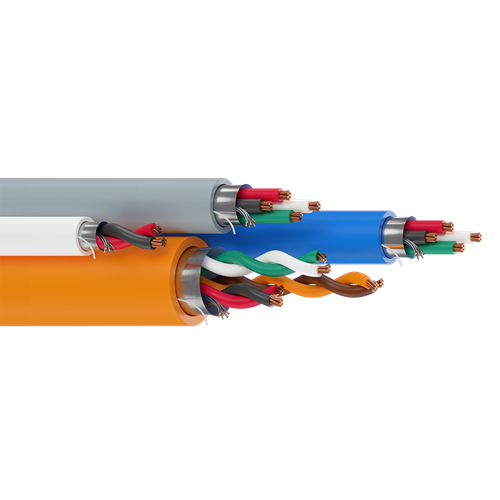 Belden 558AFS 22 AWG 7x30 Stranding 18 AWG 7x26 Stranding Bare Copper 300V Access Control Cable