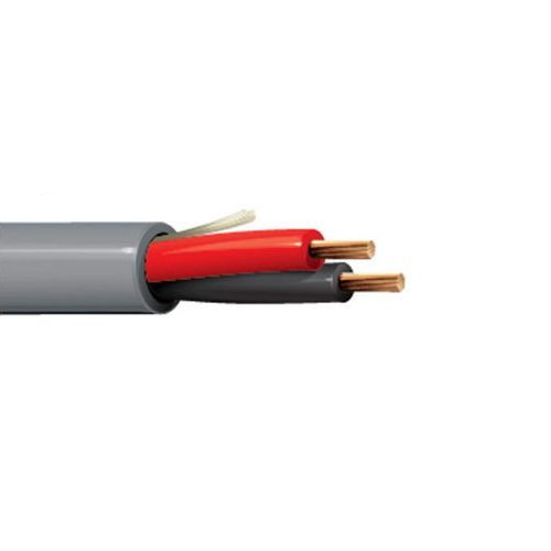 Belden 5000UE 12 AWG 2 Conductor 19x25 Stranding Bare Copper 300V Security and Commercial Audio Cable