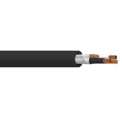Belden 8472 16 AWG 2 Conductor 65x34 Stranding Bare Copper 300V Portable Cordage Cable