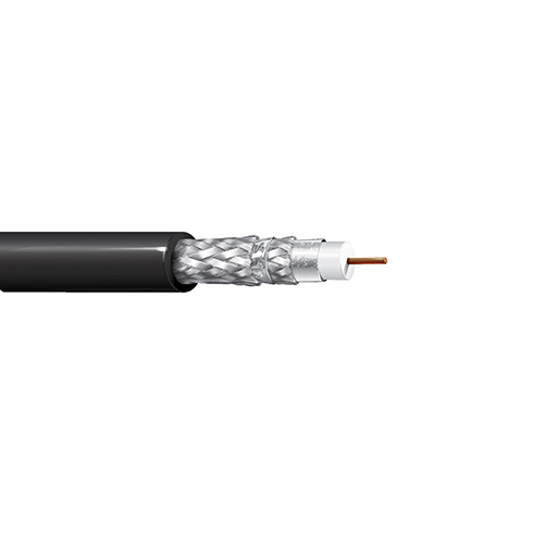 Belden 3092T 18 AWG 1 Conductor Solid Bare Copper Covered Steel 300V Coax Cable