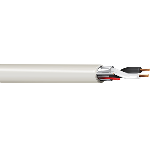 Belden 6000FE 12 AWG 2 Conductor 19x25 Stranding Bare Copper 300V Security and Sound Cable