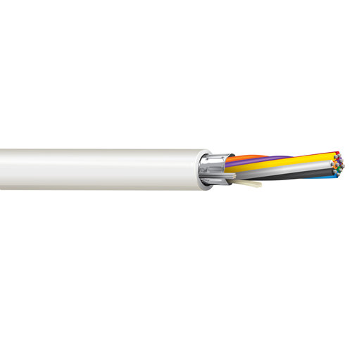 Belden 5407FE 20 AWG 9 Conductor 7x28 Stranding Bare Copper 300V Security and Sound Cable