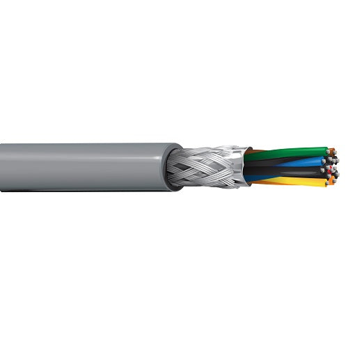 Belden 9833 24 AWG 7 Pair 7x32 Stranding Tinned Copper 300V Computer EIA RS-232/422 Cable