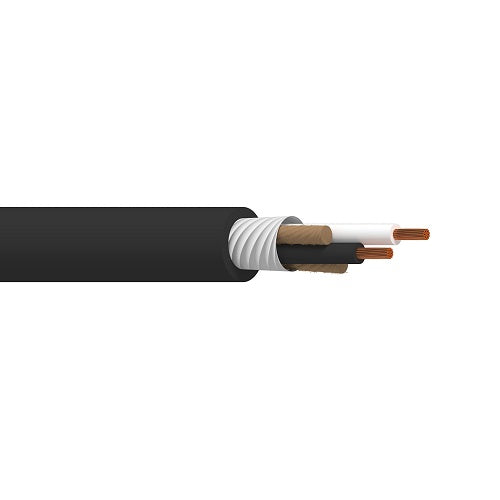 Belden 19204 18 AWG 2 Conductor 42x34 Stranding Bare Copper 600V Portable Cordage Cable