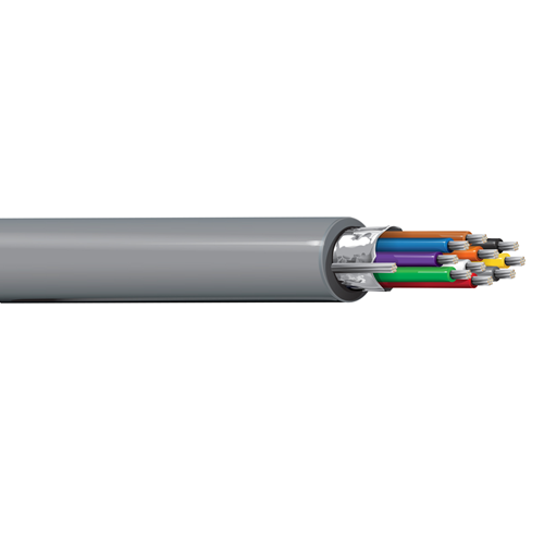 Belden 9540 24 AWG 10 Conductor 7x32 Stranding Tinned Copper 300V Computer EIA RS-232 Cable