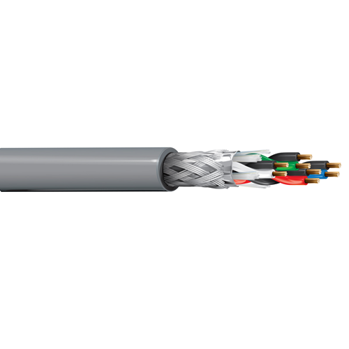 Belden 9806 28 AWG 4 Pair 7x36 Stranding Tinned Copper 100 Ohm Computer EIA RS-232/422 Cable