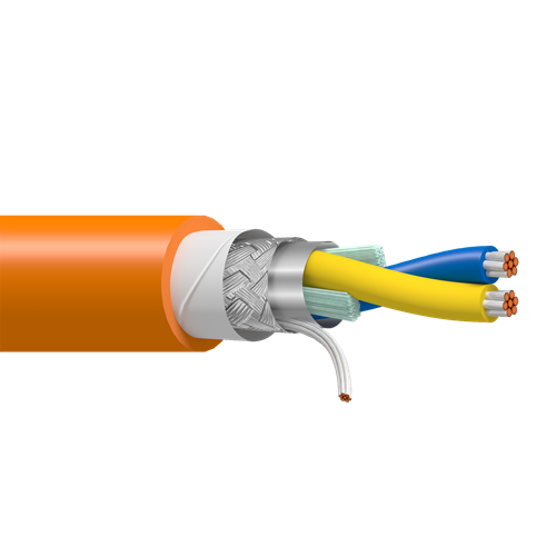 Belden 1334A 18 AWG 1 Pair 7x26 Stranding Tinned Copper 300V Fieldbus Cable