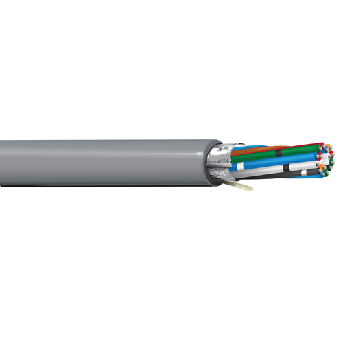 Belden 9541 24 AWG 15 Conductor 7x32 Stranding Tinned Copper 300V Computer EIA RS-232 Cable