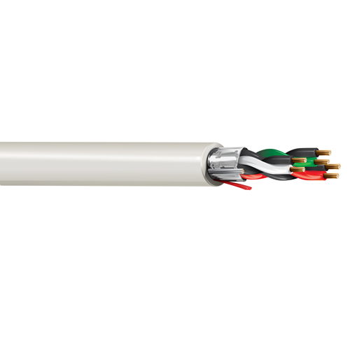 Belden 5342FE 18 AWG 3 Pair 7x26 Stranding Bare Copper 300V Security and Sound Cable