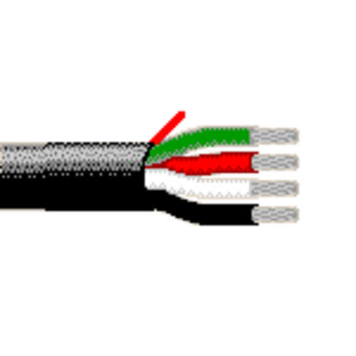 Belden 1317SB 12 AWG 4 Conductor 65x30 Stranding Tinned Copper 300V Shipboard Speaker Cable
