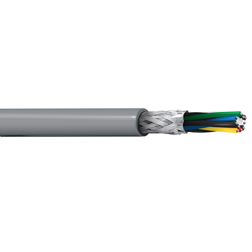 Belden 9807 28 AWG 5 Pair 7x36 Stranding Tinned Copper 100 Ohm Computer EIA RS-232/422 Cable
