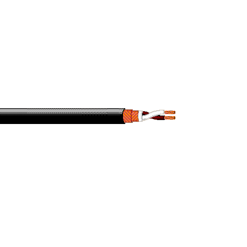 Belden 1812A 24 AWG 2 Conductor 42x40 Stranding Bare Copper Microphone Cable