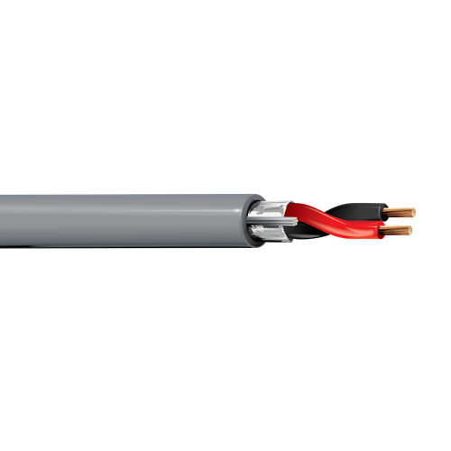 Belden 5320FE 18 AWG 2 Conductor Solid Bare Copper 300V Security and Sound Cable