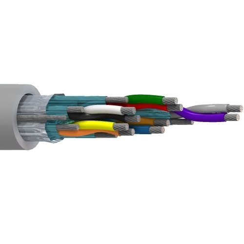 Belden 9884MN 20 AWG 5 Pair 26x34 Stranding Tinned Copper 300V SpaceMaker Cable