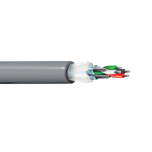 Belden 9729NH 24 AWG 2 Pair 7x32 Stranding Tinned Copper 300V Computer EIA RS-232/422 Cable