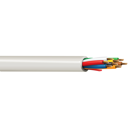 Belden 6506UE 22 AWG 8 Conductor 7x30 Stranding Bare Copper 300V Security and Sound Cable