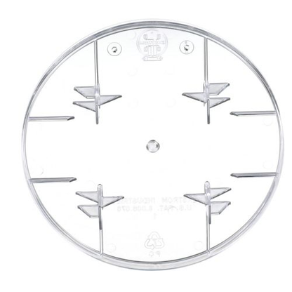 7 Inch Lexan Round Meter Socket Cover for Ring or Ringless 1MP 1MM and 3MM Meter Stacks 1MMPCP