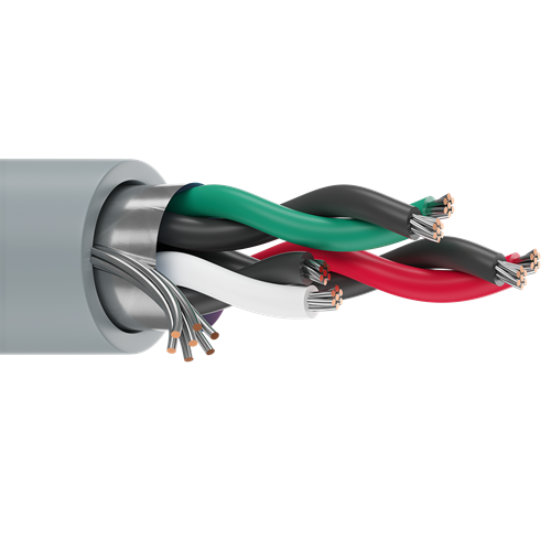 Belden 9503 24 AWG 3 Pair 7x32 Stranding Tinned Copper 300V Computer EIA RS-232 Cable