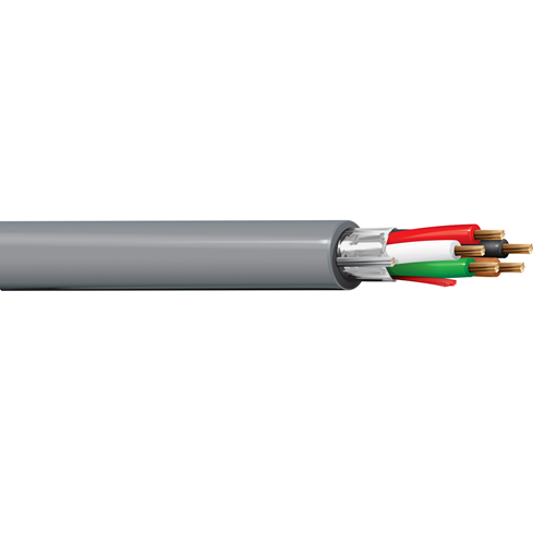 Belden 5503FE 22 AWG 5 Conductor 7x30 Stranding Bare Copper 300V Security and Sound Cable