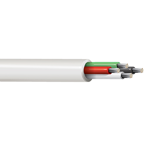 Belden 82489 18 AWG 4 Conductor 19x30 Stranding Tinned Copper 300V Electronic Cable