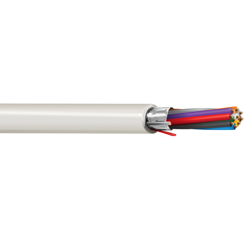 Belden 5508FE 22 AWG 10 Conductor 7x30 Stranding Bare Copper 300V Security and Sound Cable