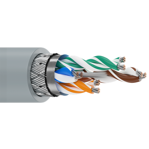 Belden 8334 24 AWG 4 Pair 7x32 Stranding Tinned Copper 300V Computer EIA RS-232 Cable