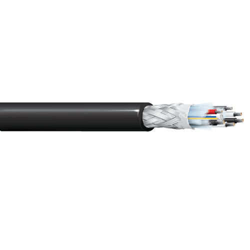 Belden 7825P 22 AWG 2 Conductor 16 AWG 2 Conductor SMPTE Electrical Camera Breakout Cable