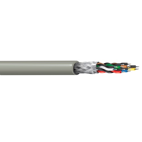 Belden 8336 24 AWG 6 Pair 7x32 Stranding Tinned Copper 300V Computer EIA RS-232 Cable