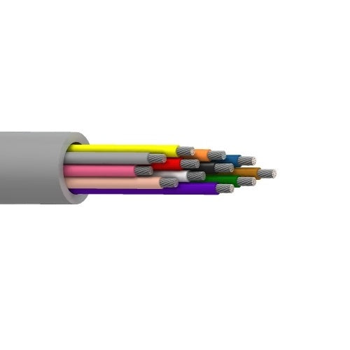 Belden 8457MN 22 AWG 12 Conductor 19x34 Stranding Tinned Copper 300V SpaceMaker Cable
