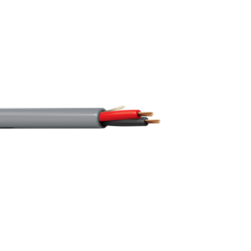 Belden 5400UE 20 AWG 2 Conductor 7x28 Stranding Bare Copper 300V Security and Sound Cable