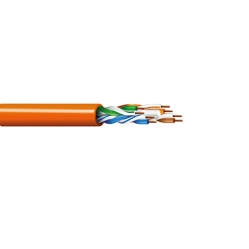 Belden 7883A 24 AWG 4 Pair Solid Bare Copper 300V CAT6 250MHz Premise Patch cable