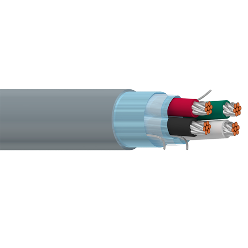 Belden 8728 22 AWG 4 Conductor 7x30 Stranding Tinned Copper 300V Special Audio Cable