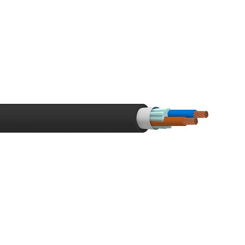 Belden 19506 18 AWG 2 Conductor 42x34 Stranding Bare Copper 300V Portable Cordage Cable