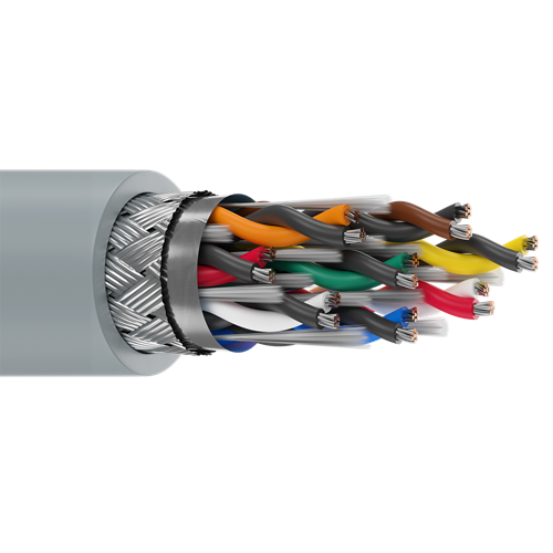 Belden 8308 22 AWG 8 Pair 7x30 Stranding Tinned Copper 300V Computer EIA RS-232 Cable