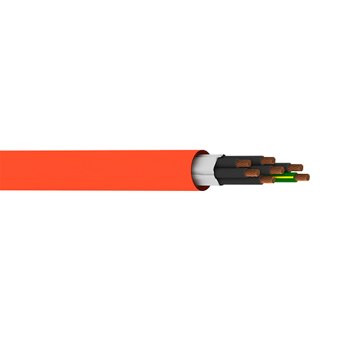 Belden 7113W 18 AWG 6 Conductor 1 Ground Wire 105x38 Stranding 600V Flex Cable