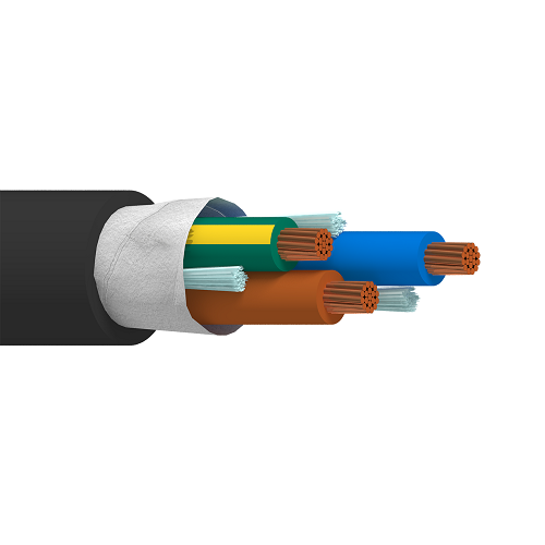 Belden 19509 18 AWG 3 Conductor 42x34 Stranding Bare Copper 300V Portable Cordage Cable