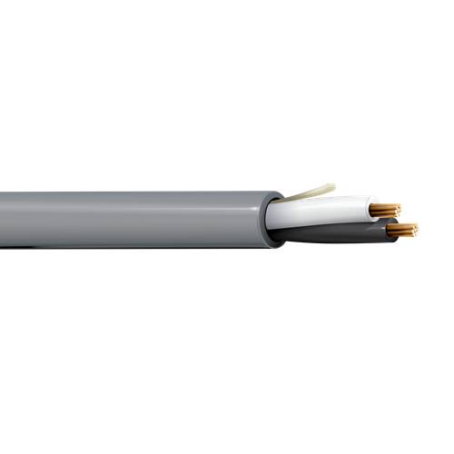 Belden 6100UE 14 AWG 2 Conductor 19x26 Stranding Bare Copper 300V Security and Sound Cable