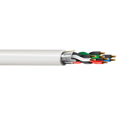 Belden 6546PA 22 AWG 8 Pair 7x30 Stranding Bare Copper 300V Security and Sound Cable