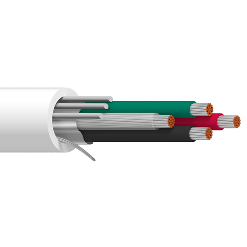 Belden 8729 22 AWG 4 Conductor 19x34 Stranding Tinned Copper 300V Electronic Cable