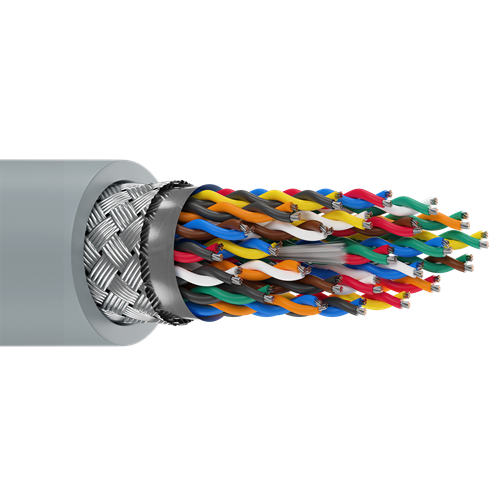 Belden 8325 22 AWG 25 Pair 7x30 Stranding Tinned Copper 300V Computer EIA RS-232 Cable