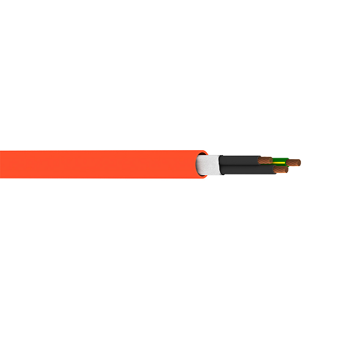 Belden 7122W 16 AWG 2 Conductor 1 Ground Wire 168x38 Stranding 600V Flex Cable